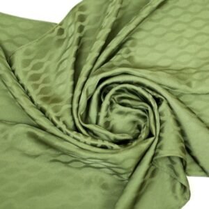 Alérese Olive Aura Jacquard Şal